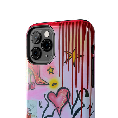"cherry luvr" airbrush iPhone case