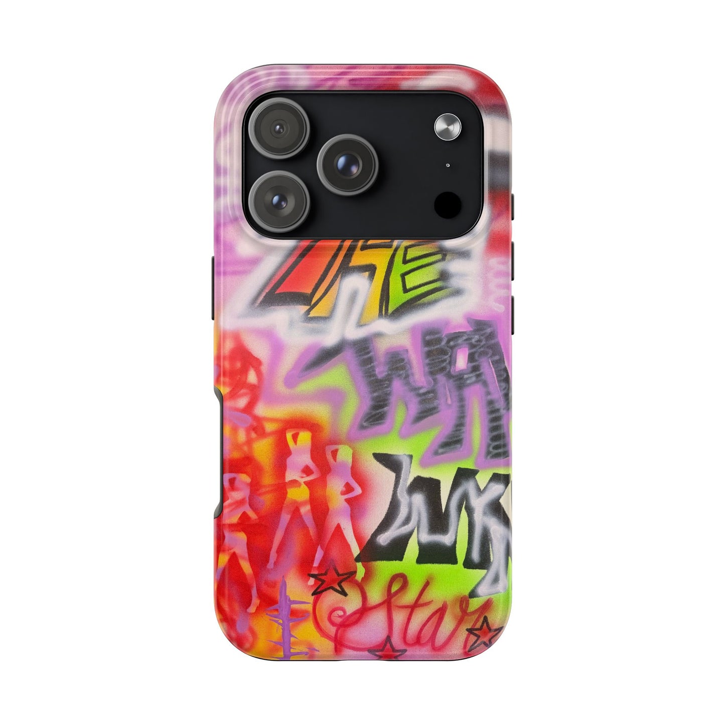 "wynwood gold" airbrush iPhone case