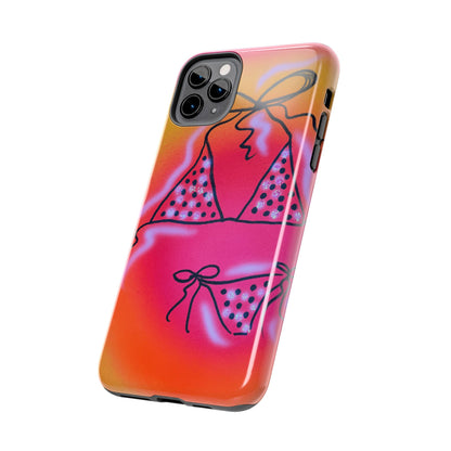 "glitter bikini" airbrush iPhone case