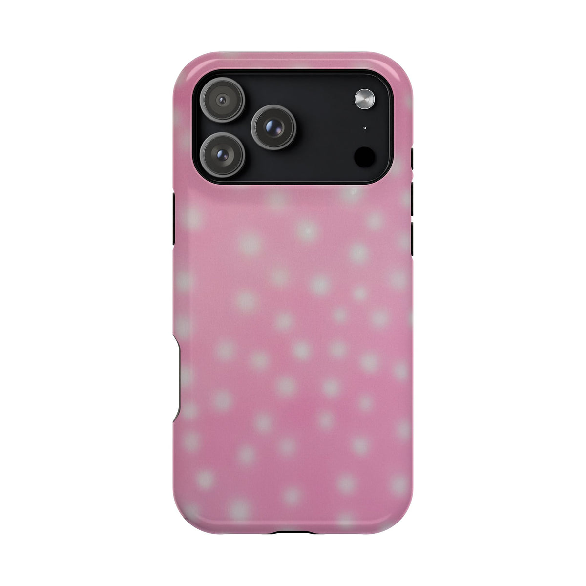 MagSafe "Erdbeerstrudel-Polkadots" Airbrush iPhone Hülle