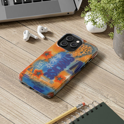 "syracuse" airbrush iPhone case