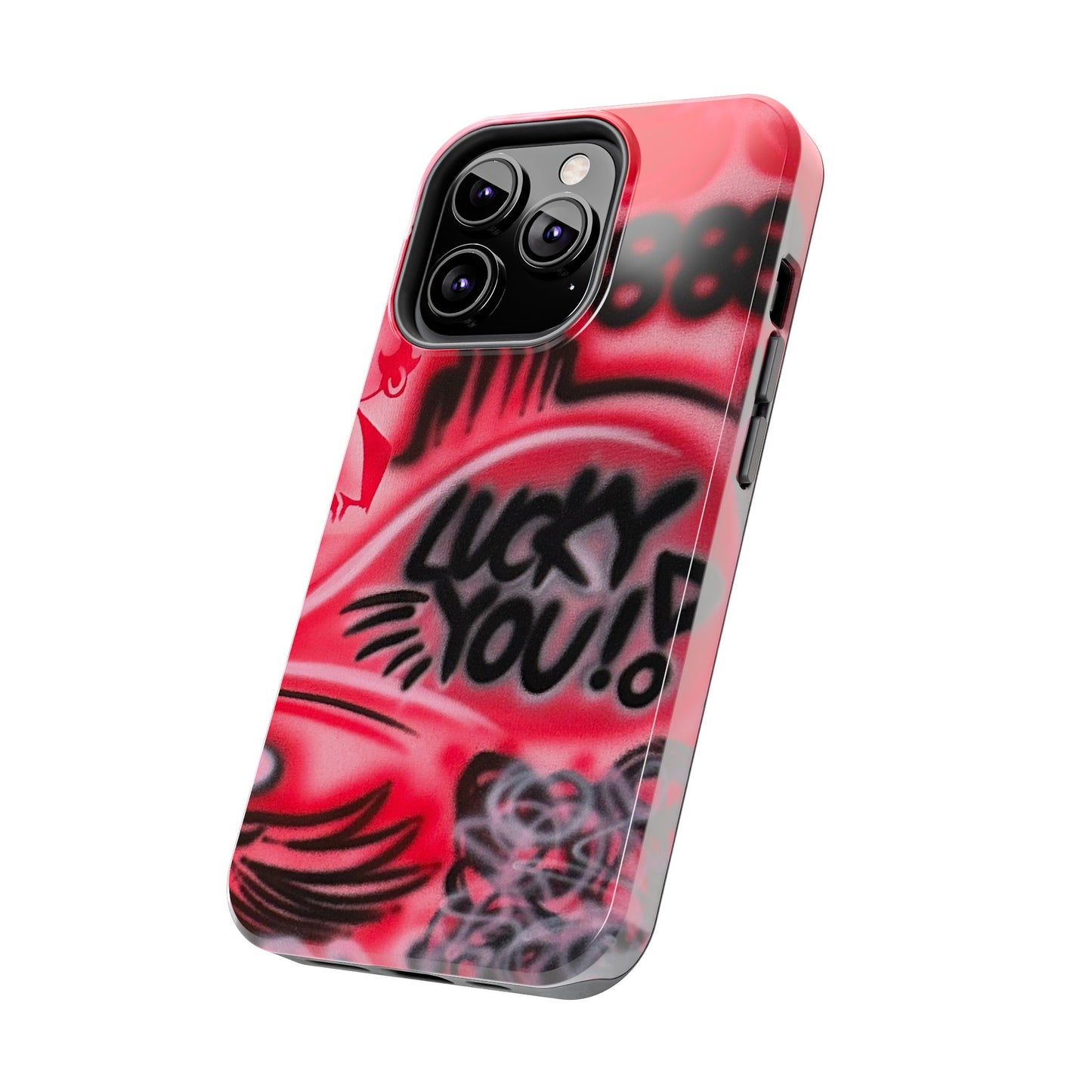 "LUCKY YOU! PT. 2" airbrush iPhone case