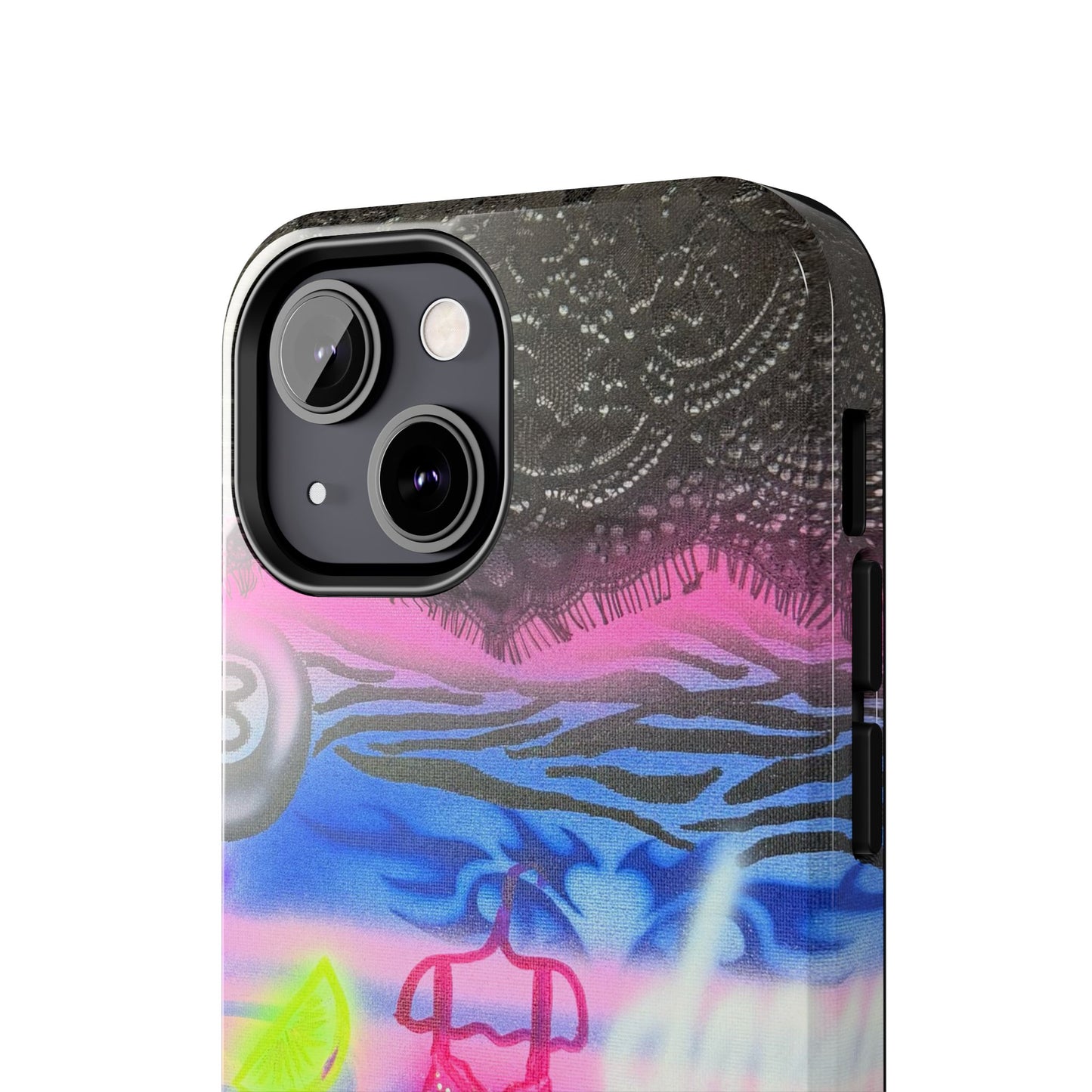 "dream life pt. 2" airbrush iPhone case
