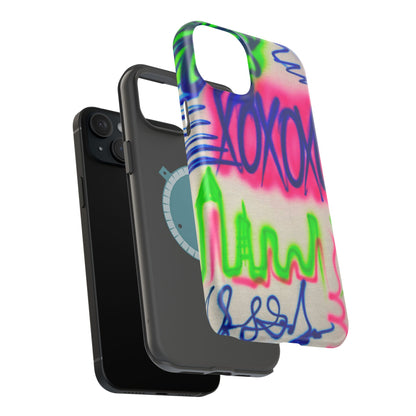 MagSafe "city secrets" Airbrush iPhone-Hülle