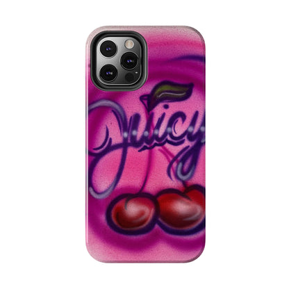 "juicy" airbrush iPhone case