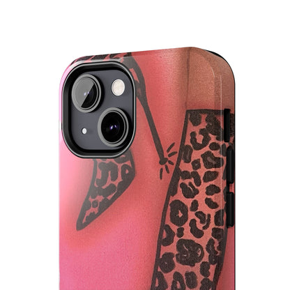 "cheetah boots" airbrush iPhone case