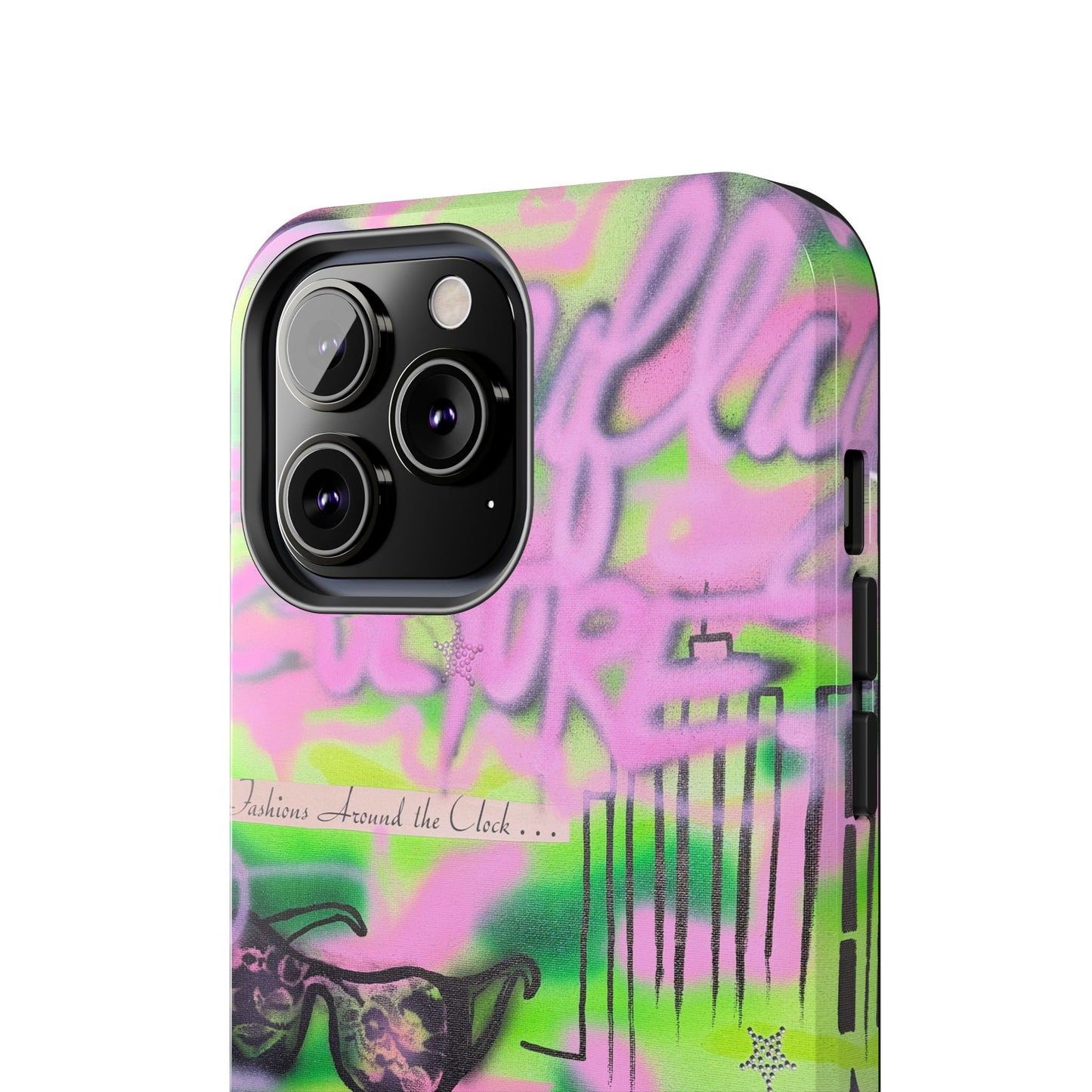 "green camo" airbrush iPhone case