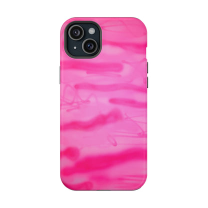MagSafe "pink camo" airbrush iPhone case