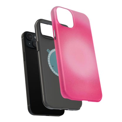 MagSafe "pinkberry" airbrush iPhone case