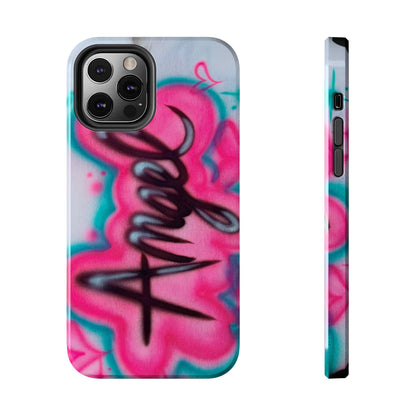 "angel" airbrush iPhone case