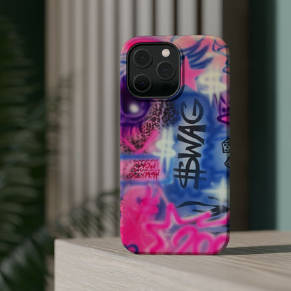 MagSafe "$wag" airbrush iPhone case