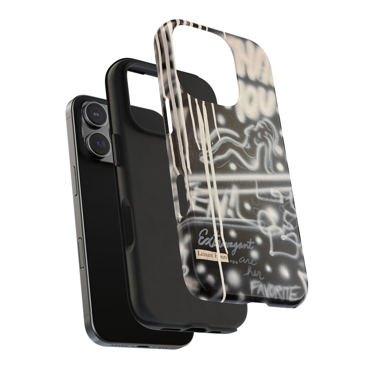 "extravagant leisure" airbrush iPhone case