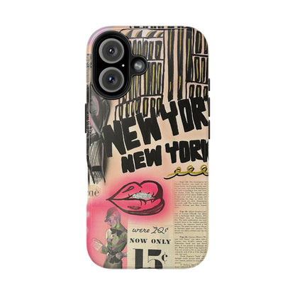 "new york, new york!" airbrush iPhone case