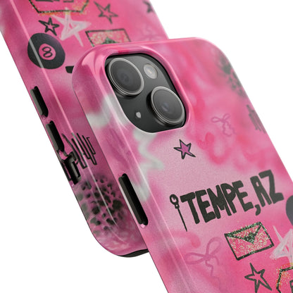 "tempe, az pt. 2" airbrush iPhone case