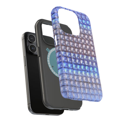 MagSafe "blue studs" airbrush iPhone case