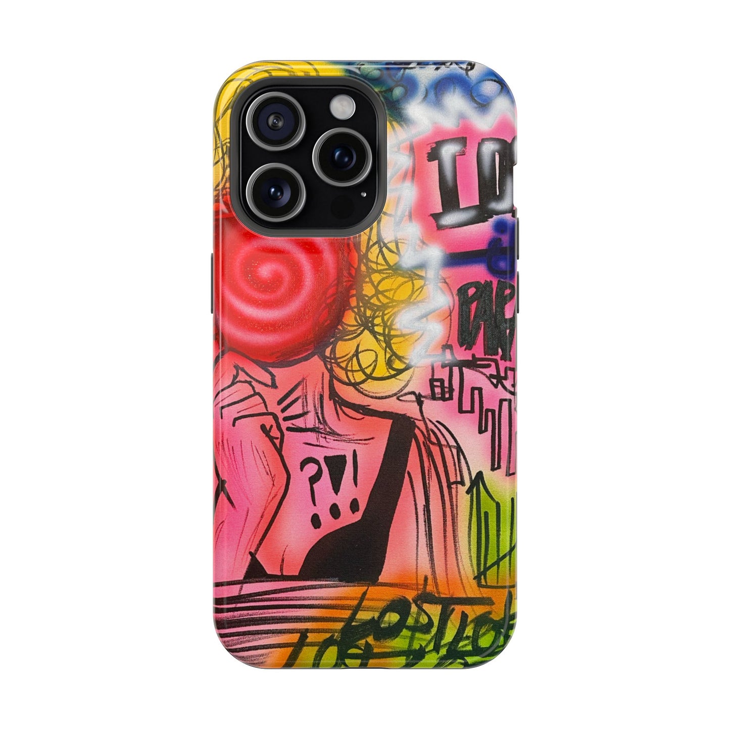 MagSafe „Lost in Paradise“ Airbrush-iPhone-Hülle