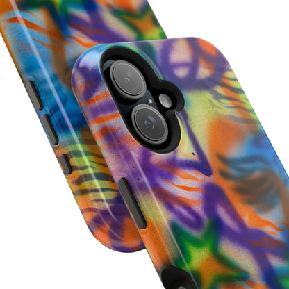 MagSafe "streetwear angel" airbrush iPhone case
