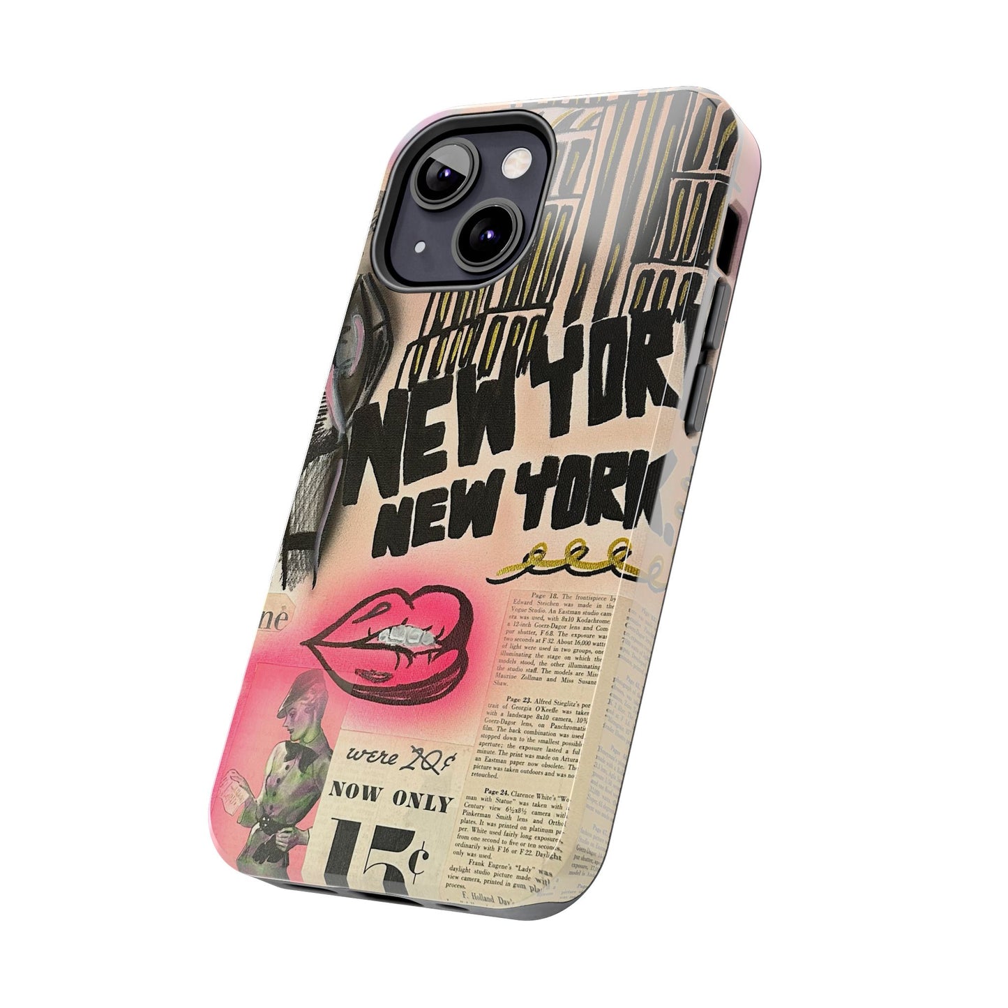 "new york, new york!" airbrush iPhone case