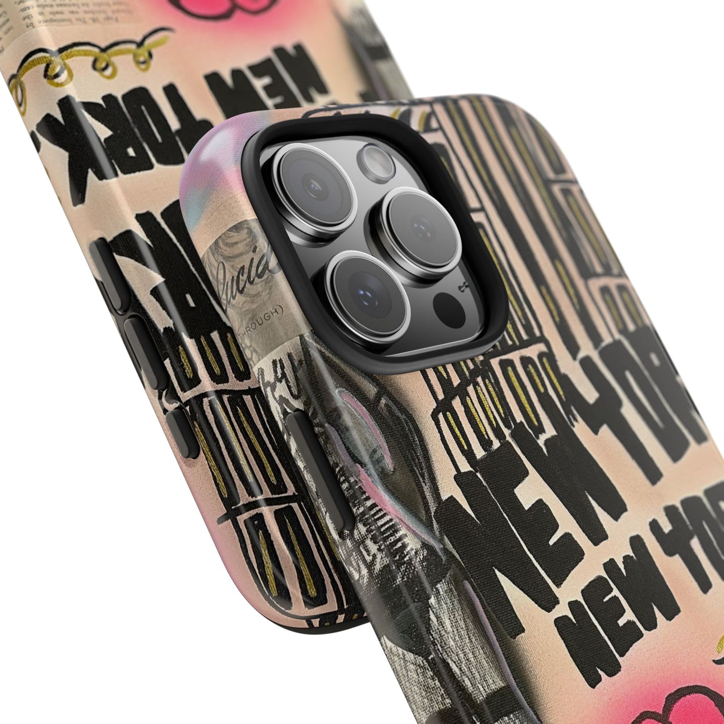 "new york, new york!" airbrush iPhone case