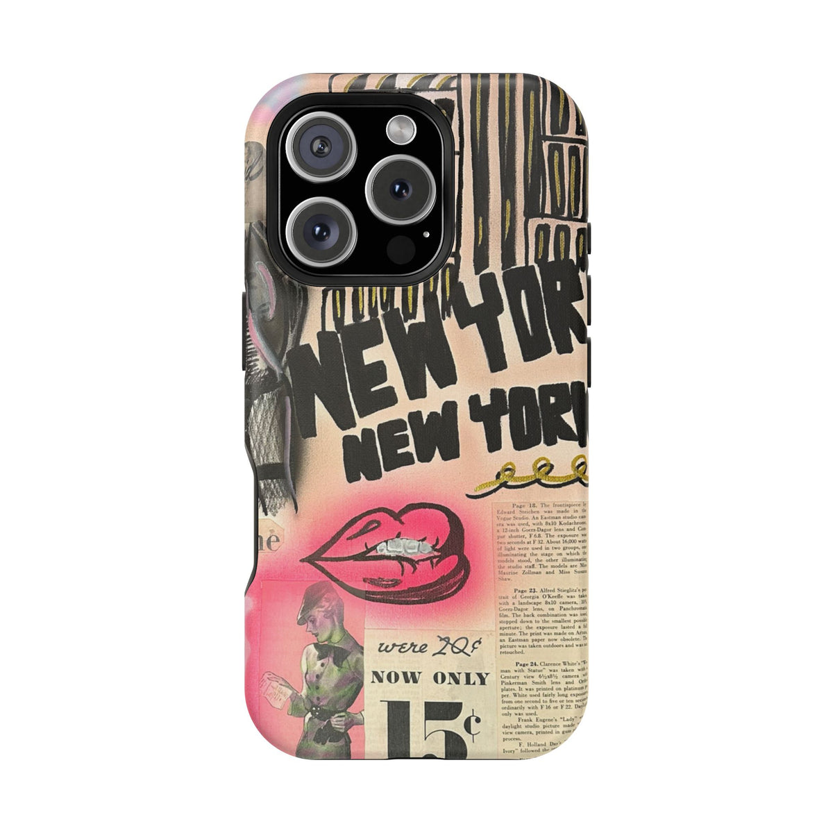 MagSafe „New York, New York“ Airbrush iPhone Hülle