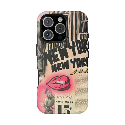 MagSafe „New York, New York“ Airbrush iPhone Hülle