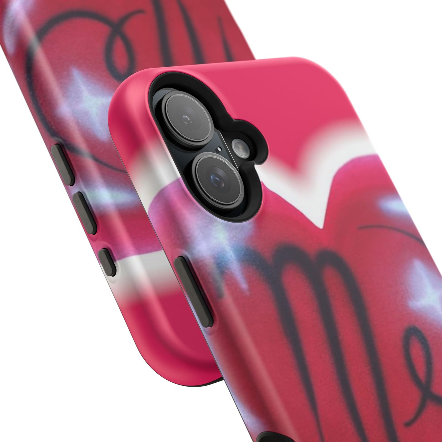 MagSafe "i <3 me" Airbrush iPhone Hülle