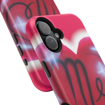 MagSafe "i <3 me" Airbrush iPhone Hülle