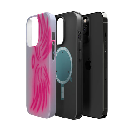 MagSafe "angel wings" airbrush iPhone case