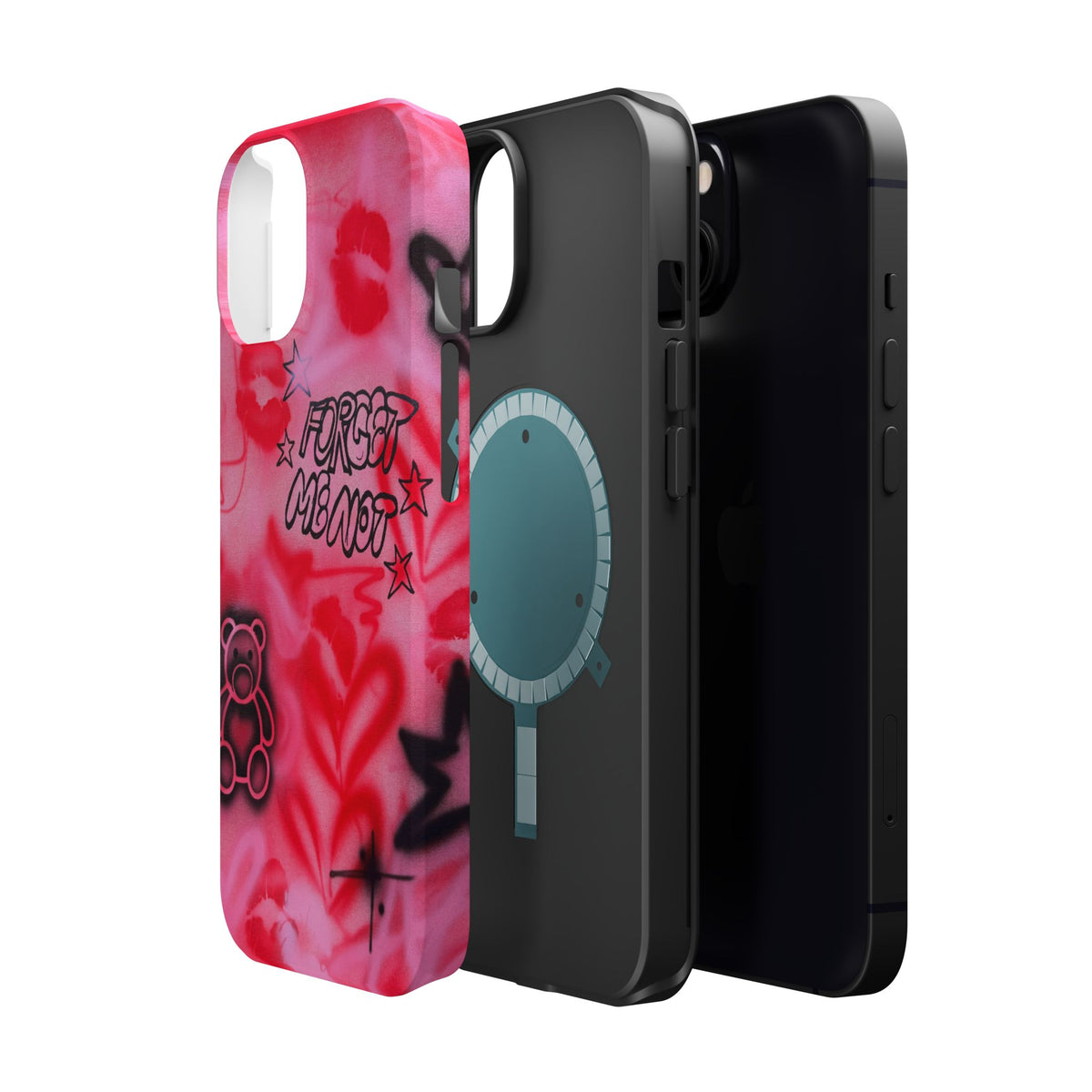 MagSafe @asualphaphi custom airbrush iPhone case