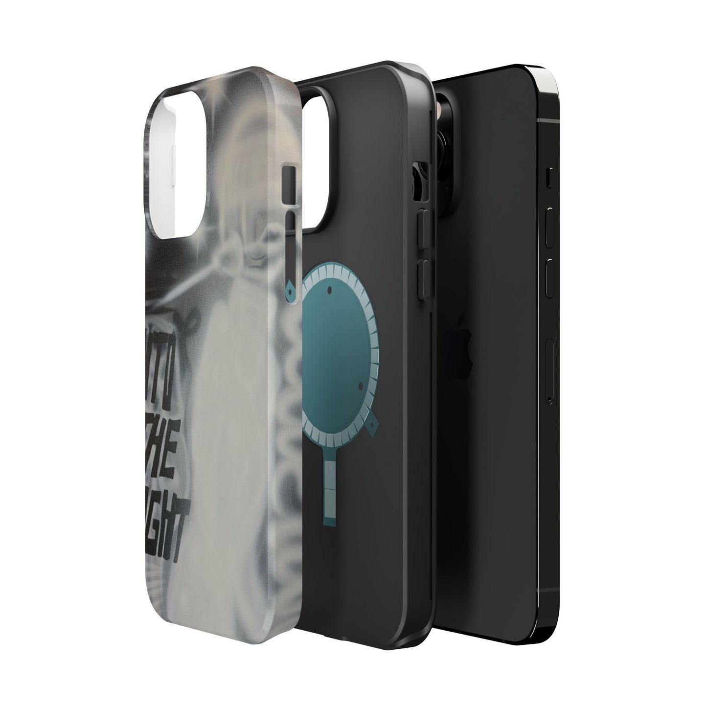 MagSafe "into the night" airbrush iPhone case