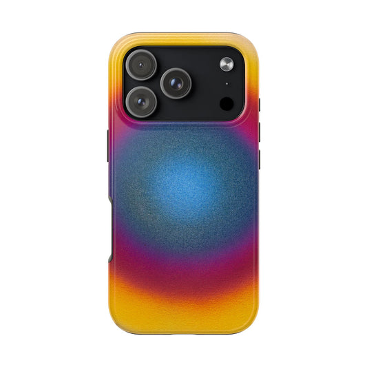 "blue raspberry aura" airbrush iPhone case