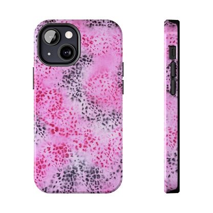"pink cheetah pt. 2" airbrush iPhone case