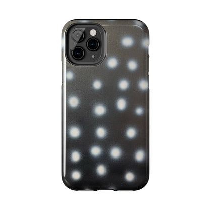 "coconut noir polka dot" airbrush iPhone case