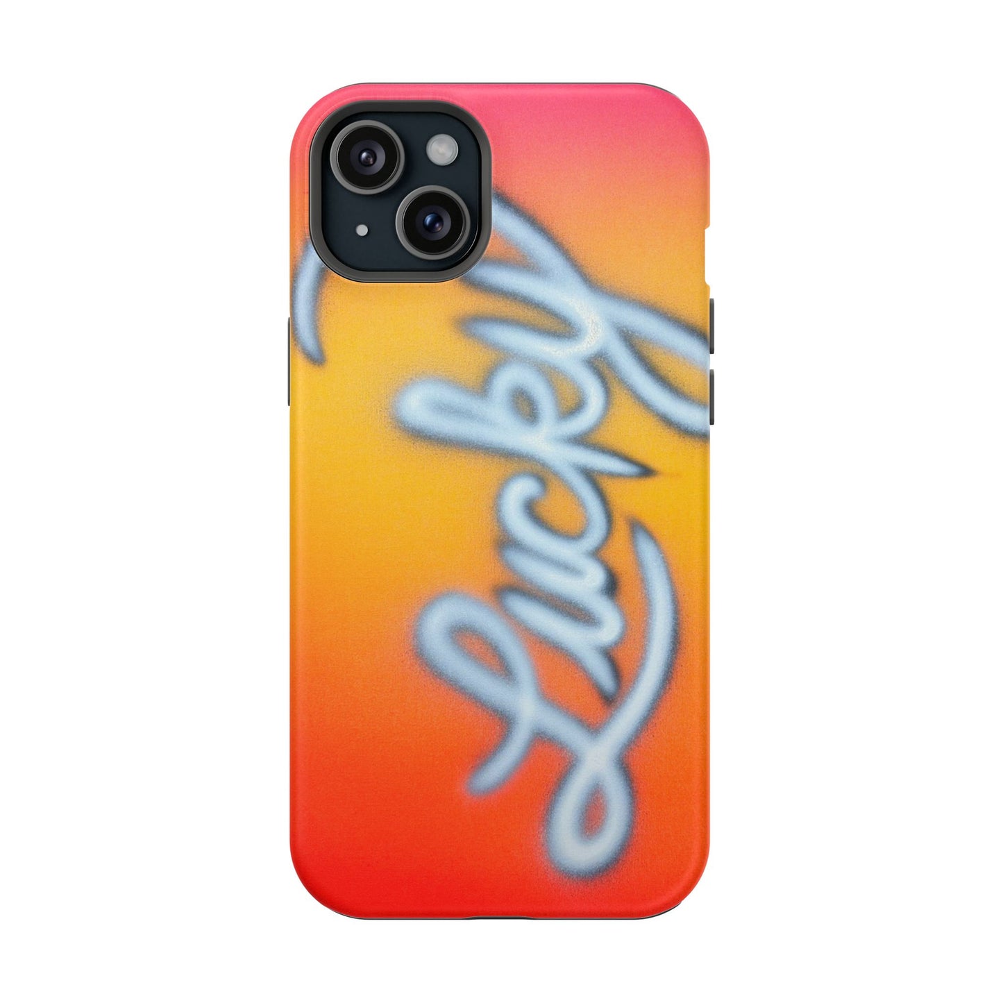 MagSafe "lucky" airbrush iPhone case