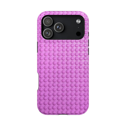 MagSafe "pink studs" airbrush iPhone case