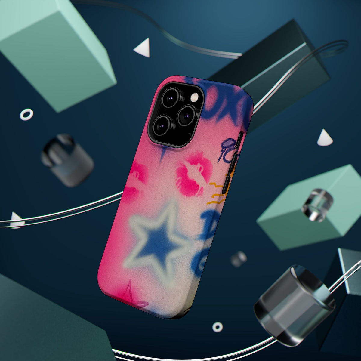 MagSafe "star symbol" airbrush iPhone case