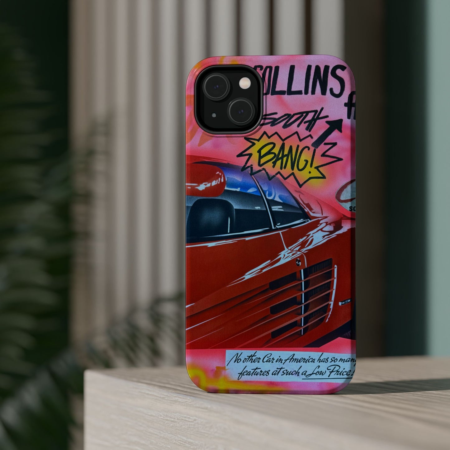 MagSafe "miami momentos" airbrush iPhone case