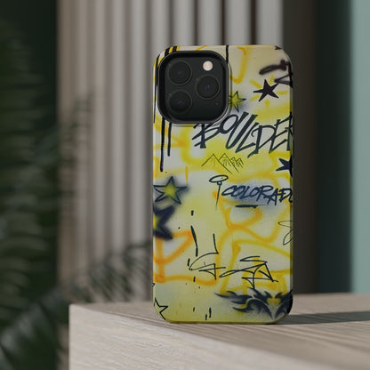 MagSafe "boulder" airbrush iPhone case