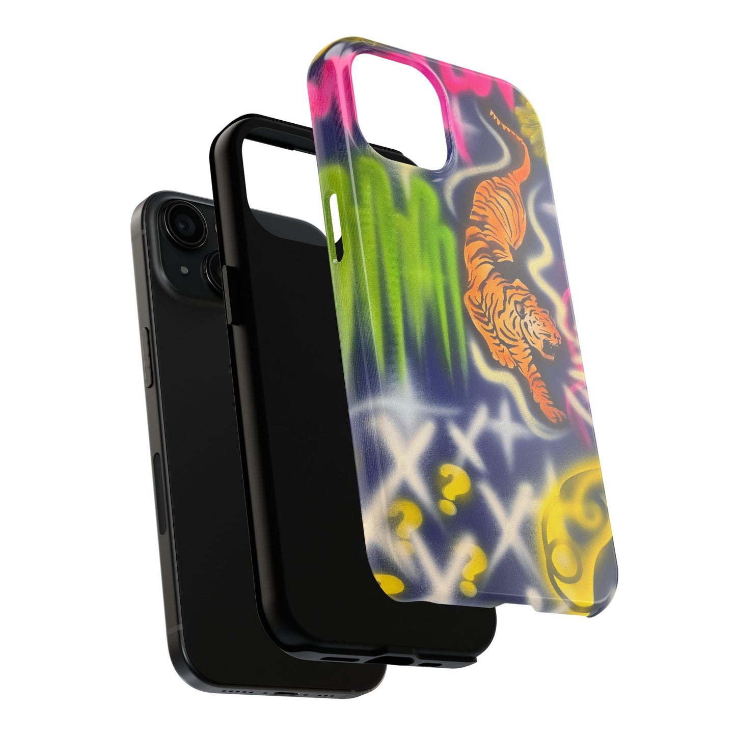 "mega luv" airbrush iPhone case