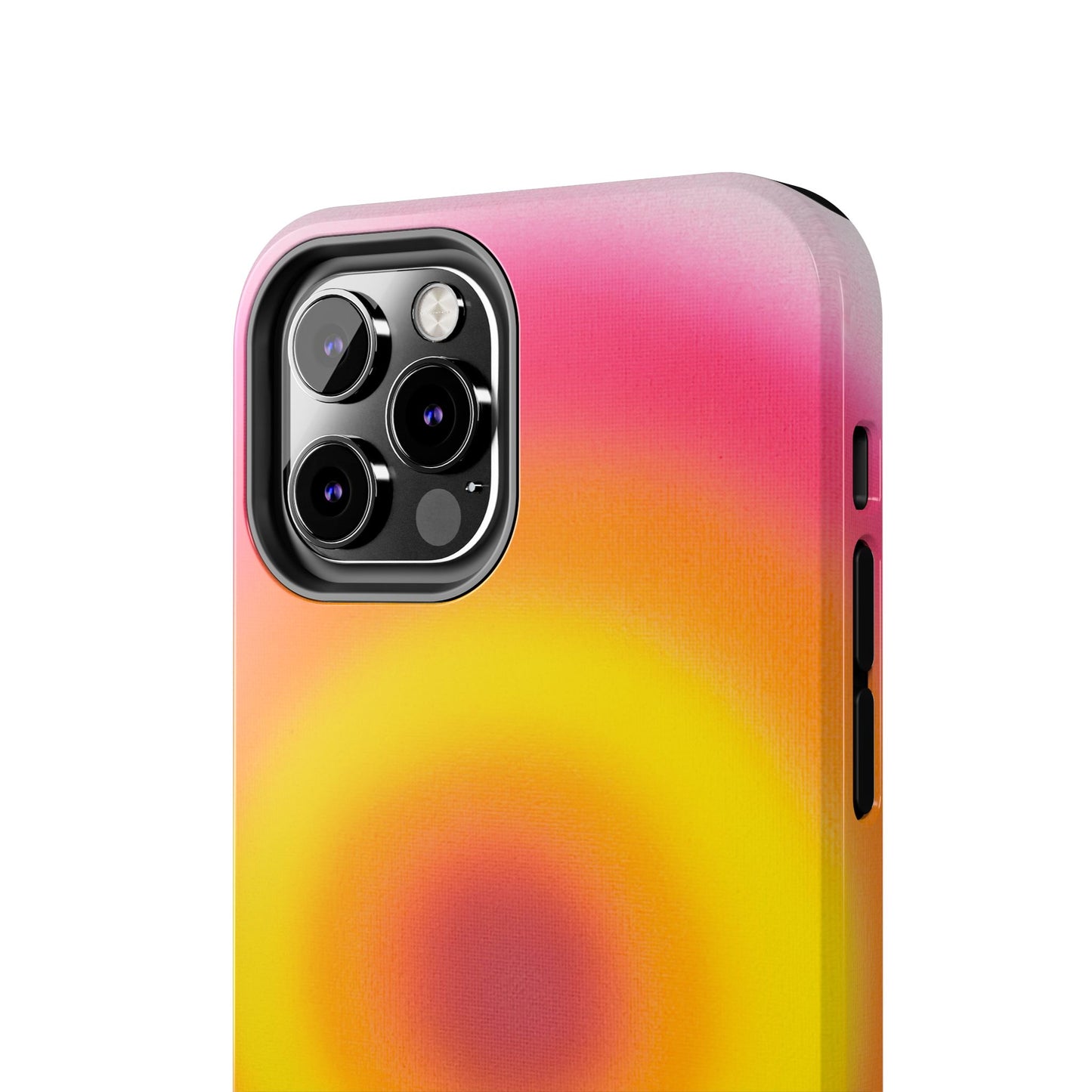 "pink lemonade aura" airbrush iPhone case