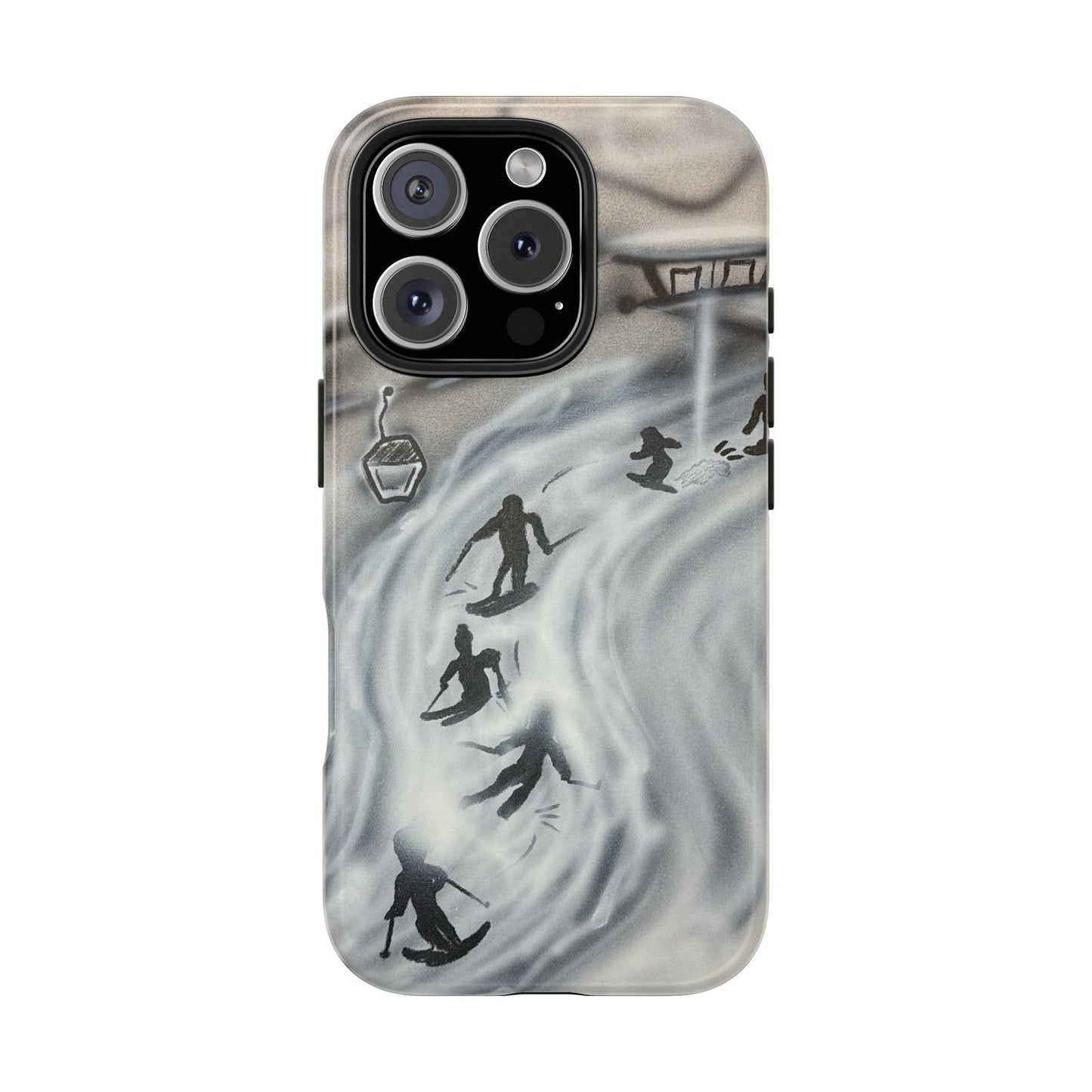 "arctic avalanche" airbrush iPhone case