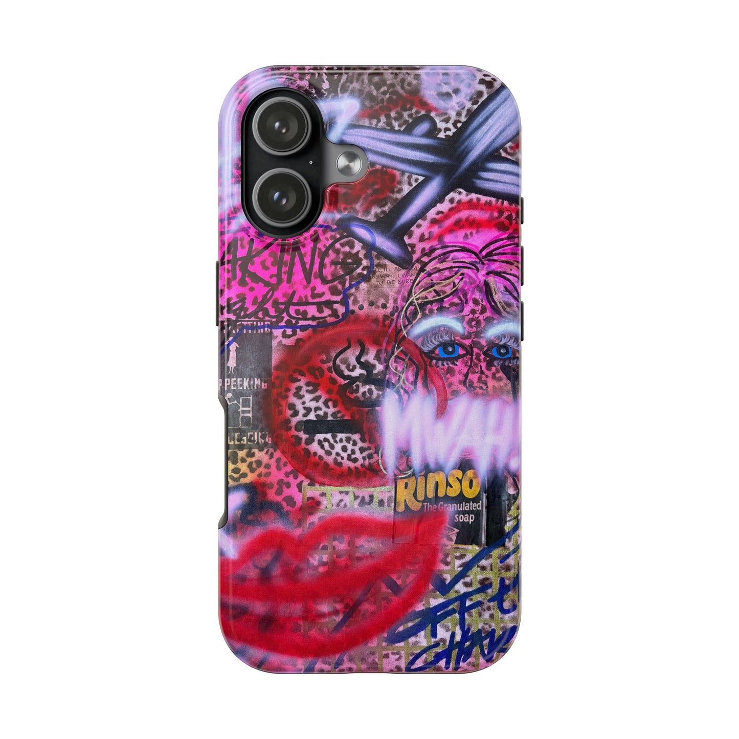 "taking flight" airbrush iPhone case