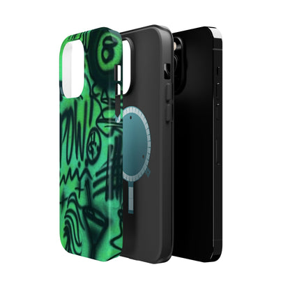 MagSafe "POW!" airbrush iPhone case