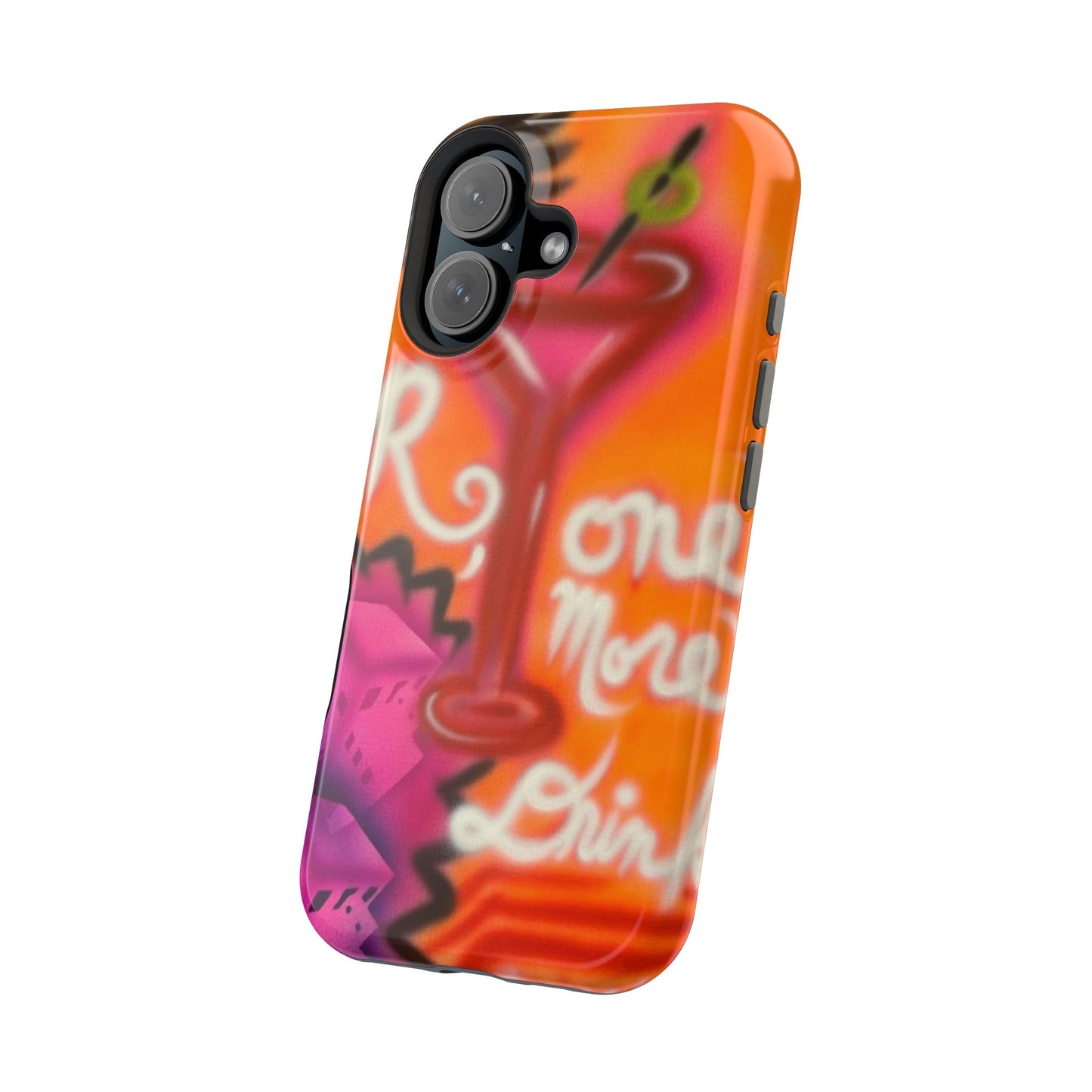 MagSafe „noch einen Drink“ Airbrush-iPhone-Hülle