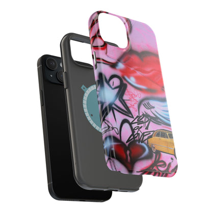 MagSafe "lust or love" airbrush iPhone case