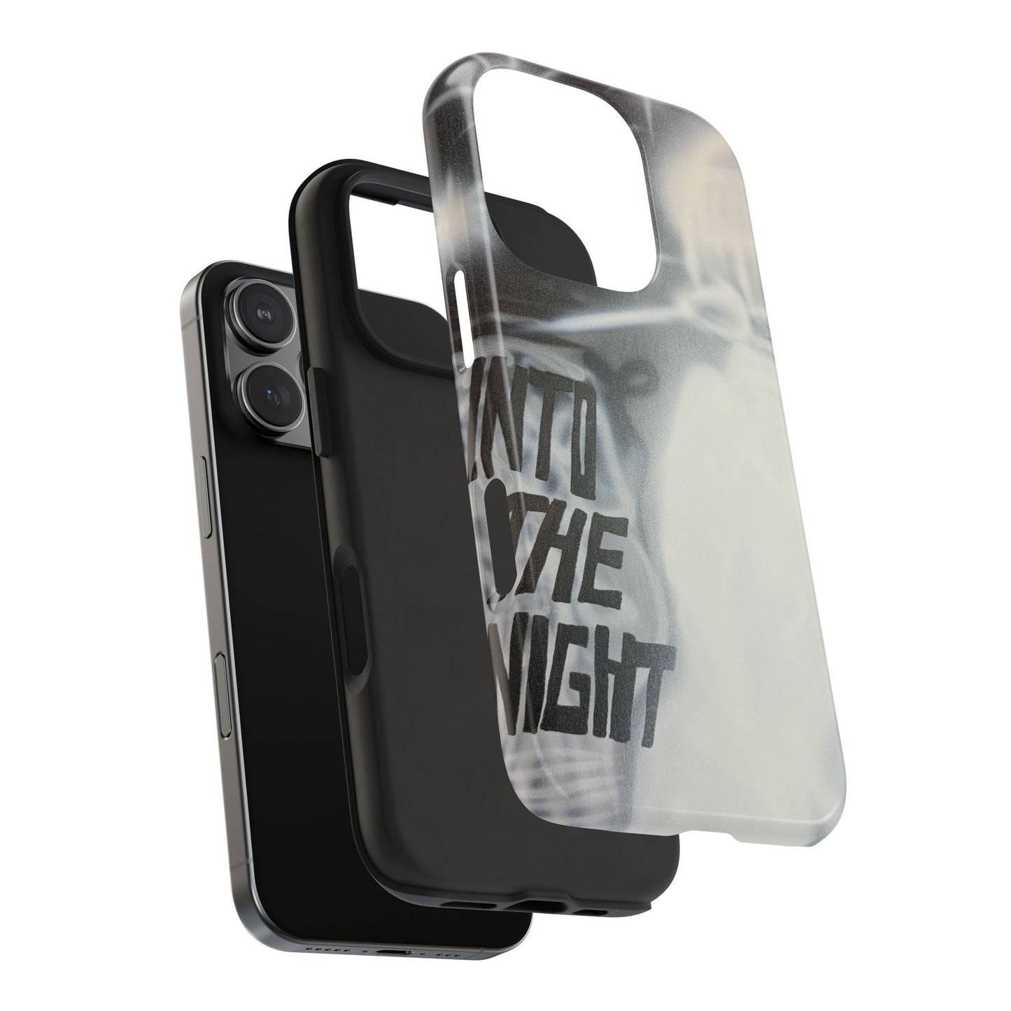 "into the night" airbrush iPhone case