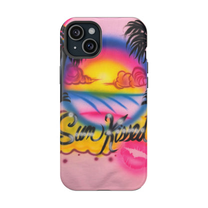 MagSafe "sunkissed" airbrush iPhone case