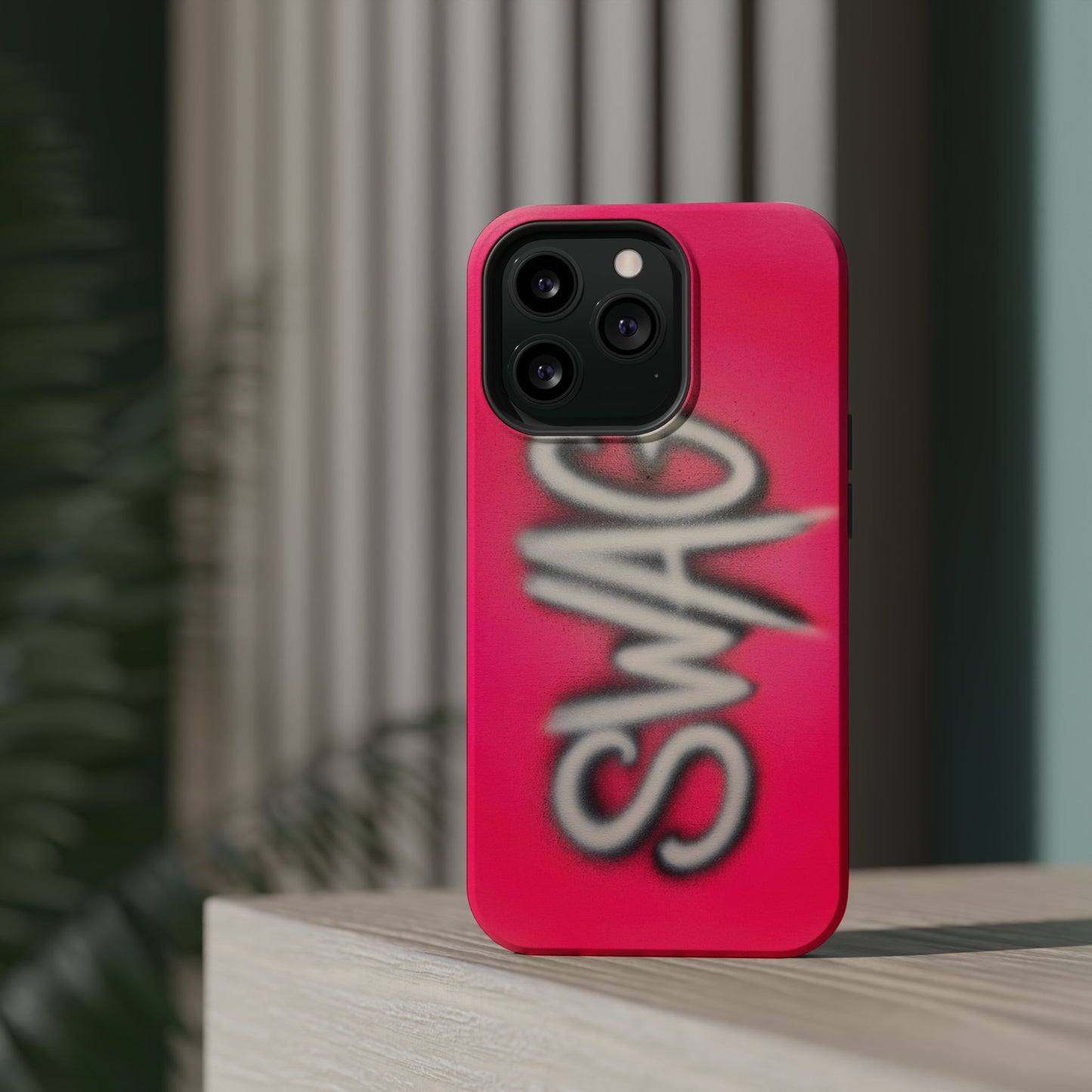 MagSafe "SWAG" airbrush iPhone case