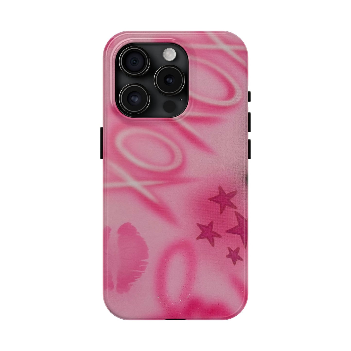 "perfectly pink" airbrush iPhone case