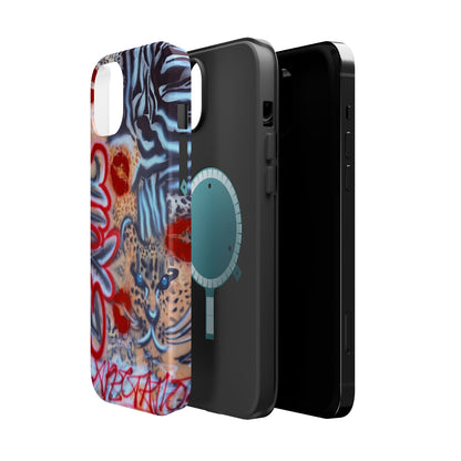 MagSafe "exotic expectations" airbrush iPhone case